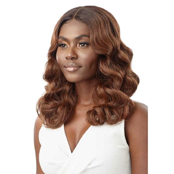 Outre Frontal Lace Wigs Outre Synthetic Swiss HD Lace Front Wig - CARMELLA