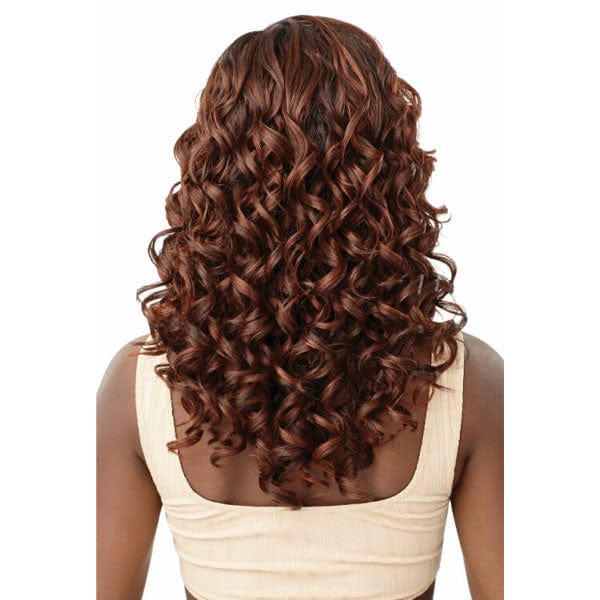 Outre Synthetic Swiss HD Lace Front Wig - CHRISTA - EgoWigs.com-1 - BLACK