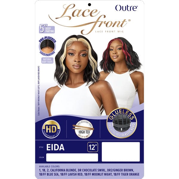 Outre Synthetic Swiss HD Lace Front Wig - EDIA - EgoWigs.com-1 - BLACK