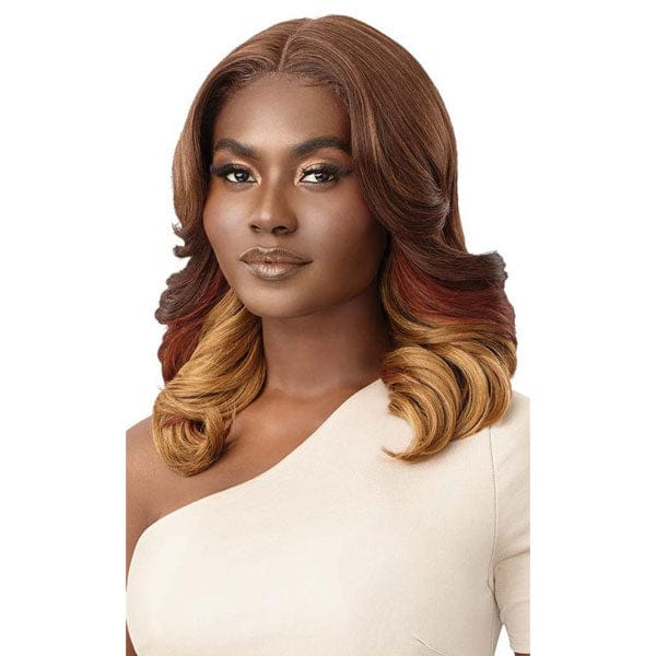 Outre Frontal Lace Wigs Outre Synthetic Swiss HD Lace Front Wig - ELINA