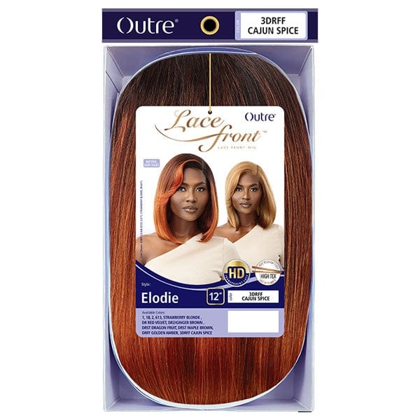 Outre Frontal Lace Wigs Outre Synthetic Swiss HD Lace Front Wig - ELODIE