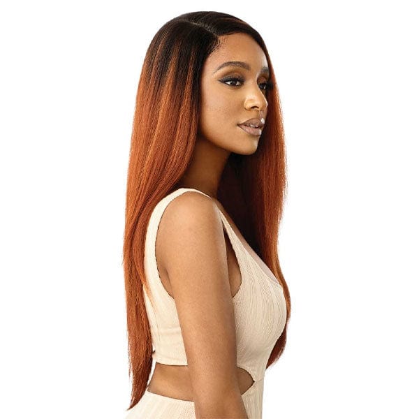 Outre Frontal Lace Wigs Outre Synthetic Swiss HD Lace Front Wig - ELOWIN