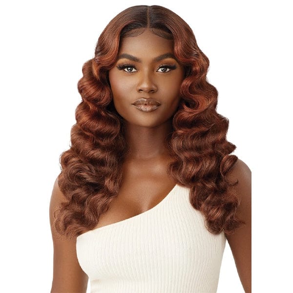 Outre Frontal Lace Wigs Outre Synthetic Swiss HD Lace Front Wig - EVALINA