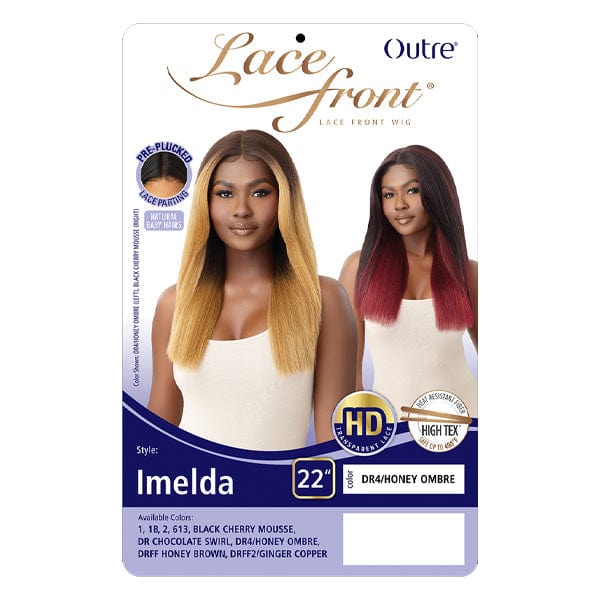 Outre Frontal Lace Wigs Outre Synthetic Swiss HD Lace Front Wig - IMELDA