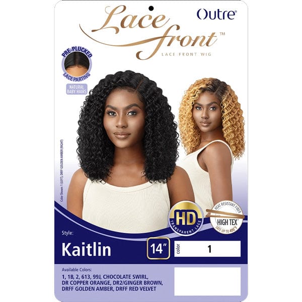 Outre Synthetic Swiss HD Lace Front Wig - KAITLIN - EgoWigs.com-1 - BLACK