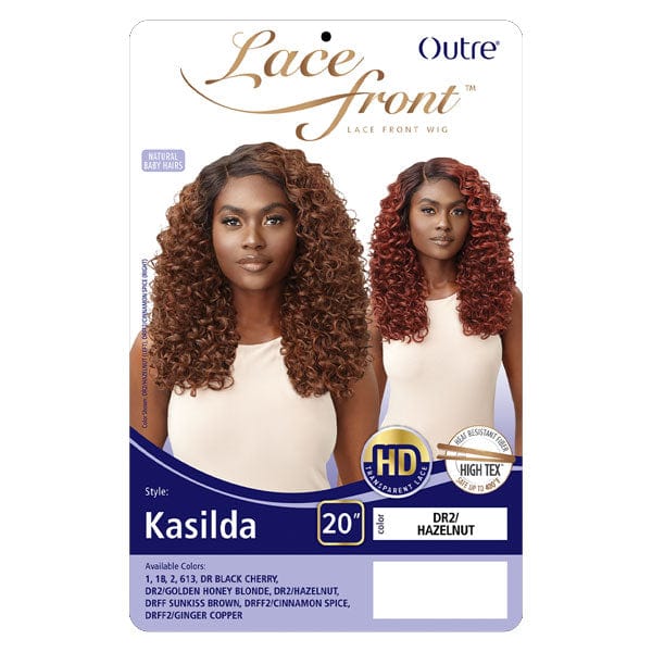 Outre Synthetic Swiss HD Lace Front Wig - KASILDA - EgoWigs.com-1 - BLACK