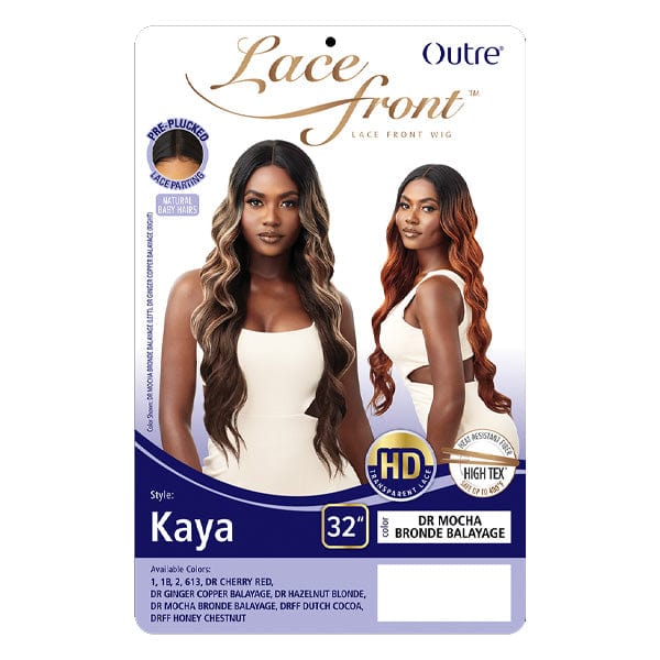 Outre Frontal Lace Wigs Outre Synthetic Swiss HD Lace Front Wig - KAYA