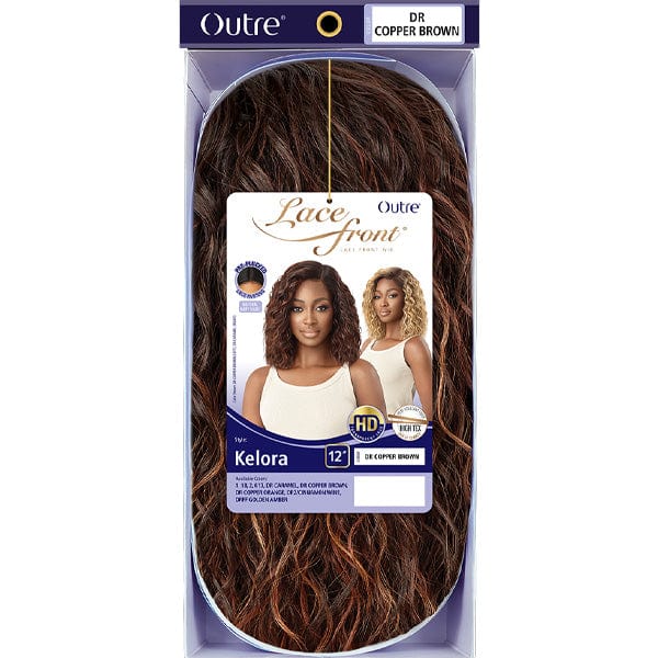 Outre Synthetic Swiss HD Lace Front Wig - KELORA - EgoWigs.com-1 - BLACK