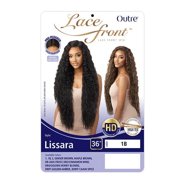 Outre Frontal Lace Wigs Outre Synthetic Swiss HD Lace Front Wig - LISSARA