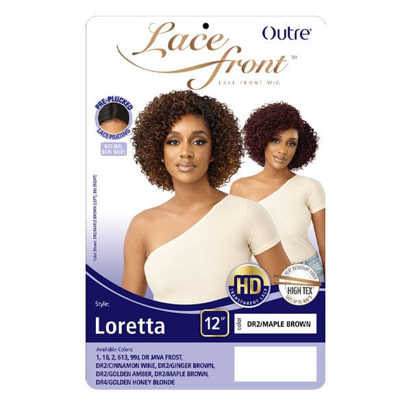 Outre Frontal Lace Wigs Outre Synthetic Swiss HD Lace Front Wig - LORETTA