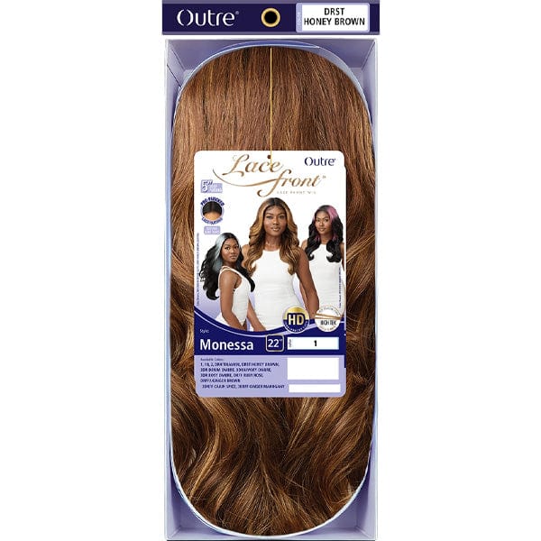 Outre Frontal Lace Wigs Outre Synthetic Swiss HD Lace Front Wig - MONESSA