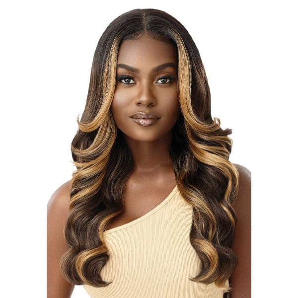 Outre Frontal Lace Wigs Outre Synthetic Swiss HD Lace Front Wig - OCEANE