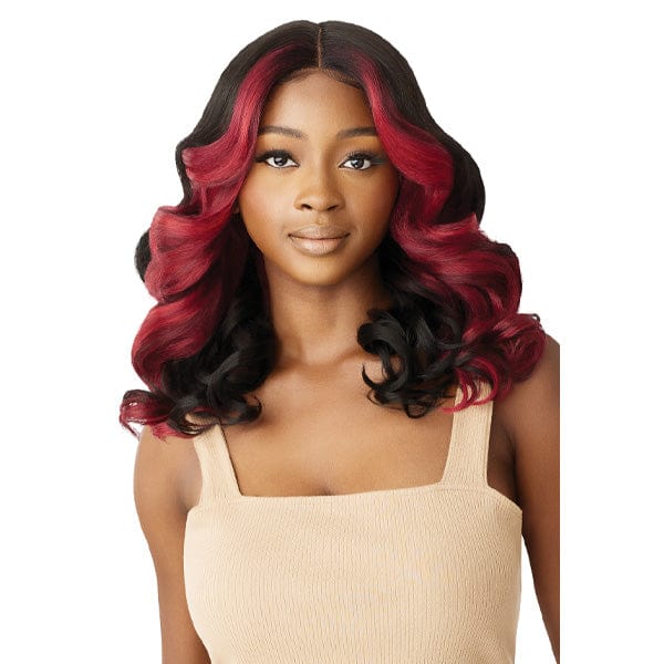 Outre Frontal Lace Wigs Outre Synthetic Swiss HD Lace Front Wig - SHANA