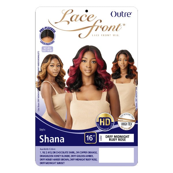 Outre Frontal Lace Wigs Outre Synthetic Swiss HD Lace Front Wig - SHANA