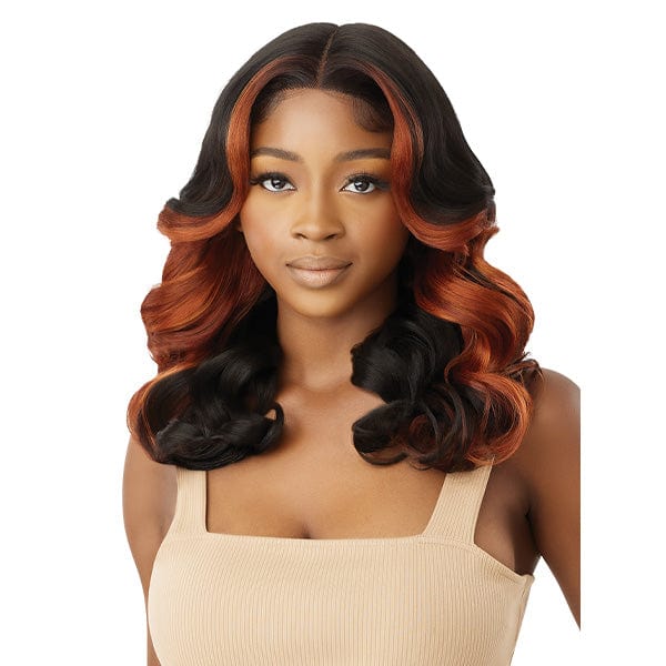 Outre Frontal Lace Wigs Outre Synthetic Swiss HD Lace Front Wig - SHANA