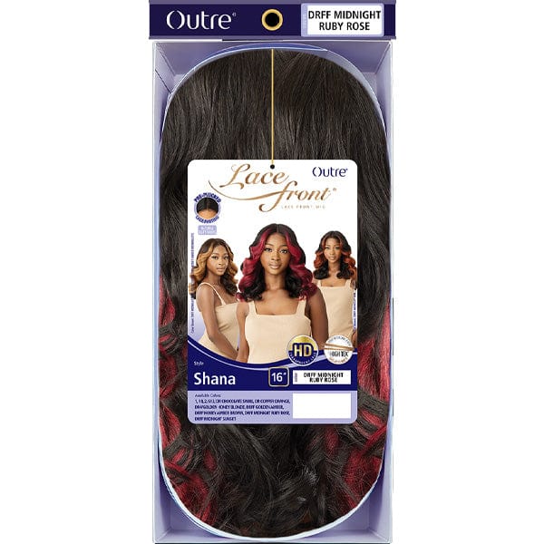 Outre Frontal Lace Wigs Outre Synthetic Swiss HD Lace Front Wig - SHANA