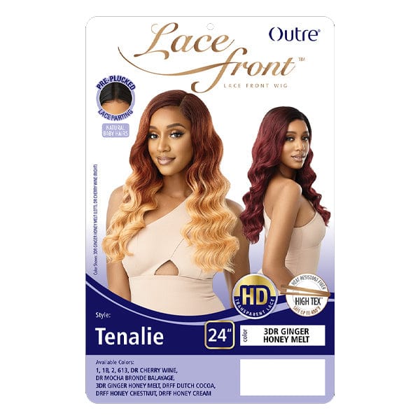 Outre Frontal Lace Wigs Outre Synthetic Swiss HD Lace Front Wig - TENALIE