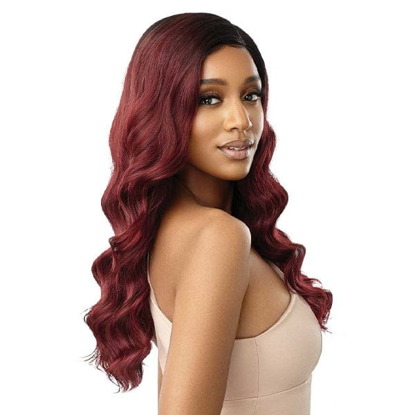 Outre Frontal Lace Wigs Outre Synthetic Swiss HD Lace Front Wig - TENALIE