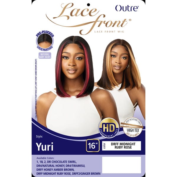 Outre Frontal Lace Wigs Outre Synthetic Swiss HD Lace Front Wig - YURI