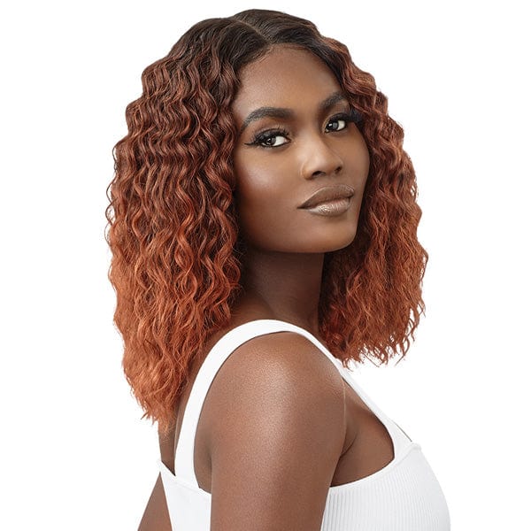 Outre Frontal Lace Wigs Outre Synthetic Swiss Wet & Wavy Lace Front Wig - MARBELLA