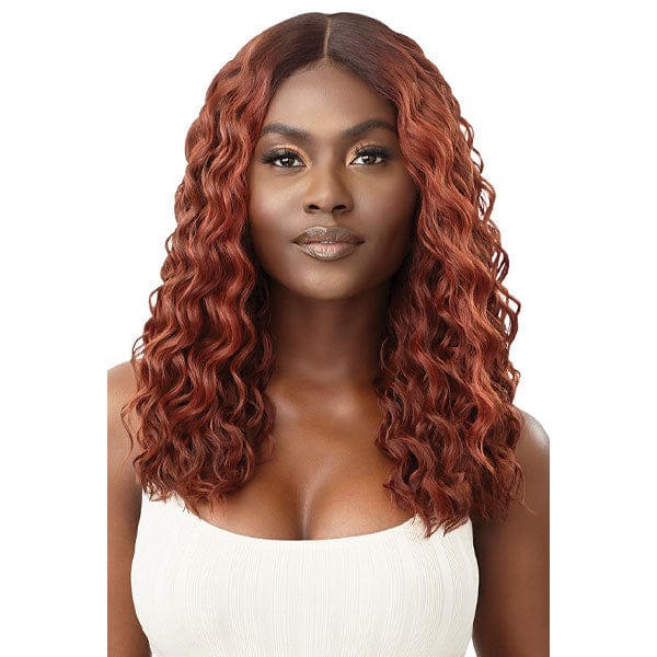 Outre Frontal Lace Wigs Outre Synthetic Swiss Wet & Wavy Lace Front Wig - PRICILLA