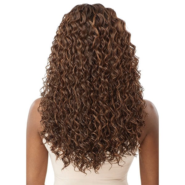 Outre Frontal Lace Wigs Outre Synthetic Swiss Wet & Wavy Lace Front Wig - YASHA