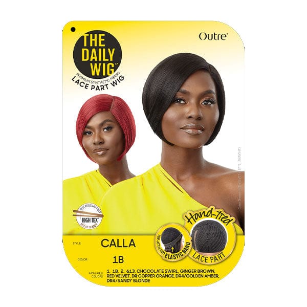 Outre Frontal Lace Wigs Outre The Daily Wig Synthetic Hair Lace Part Wig - CALLA