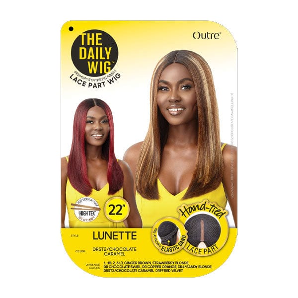 Outre Frontal Lace Wigs Outre The Daily Wig Synthetic Hair Lace Part Wig - LUNETTE