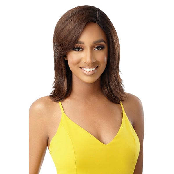 Outre Frontal Lace Wigs Outre The Daily Wig Synthetic Hair Lace Part Wig - STERLING