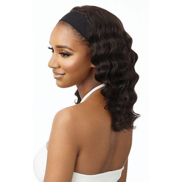 Outre Half Wigs Outre 100% Unprocessed Human Hair Headband Wig - BODY CURL 16"