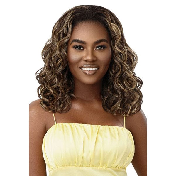 Outre Half Wigs Outre Converti Cap Synthetic Hair Wig - CHARMING WAVES