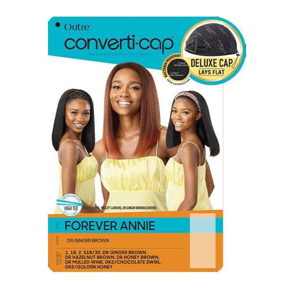 Outre Half Wigs Outre Converti Cap Synthetic Hair Wig - FOREVER ANNIE