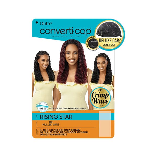 Outre Converti Cap Synthetic Hair Wig - RISING STAR - EgoWigs.com-1 - BLACK