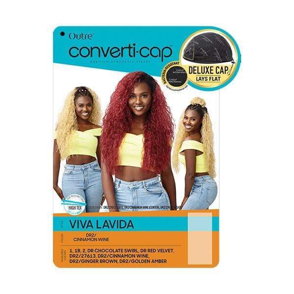 Outre Half Wigs Outre Converti Cap Synthetic Hair Wig - VIVA LAVIDA