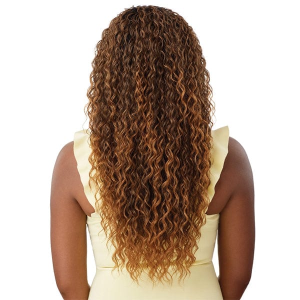 Outre Half Wigs Outre Converti Cap Wet & Wavy Synthetic Hair Wig - ISLAND CURLS