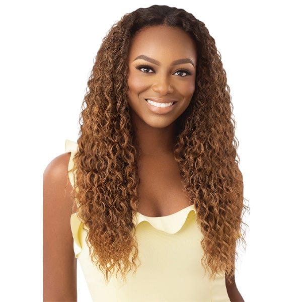 Outre Half Wigs Outre Converti Cap Wet & Wavy Synthetic Hair Wig - ISLAND CURLS