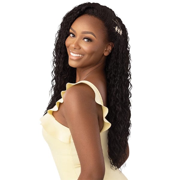 Outre Half Wigs Outre Converti Cap Wet & Wavy Synthetic Hair Wig - ISLAND CURLS