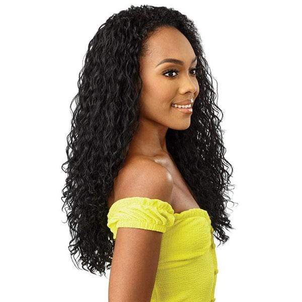 Outre Half Wigs Outre Converti Cap Wet & Wavy Synthetic Hair Wig - WATERFALL IN LOVE