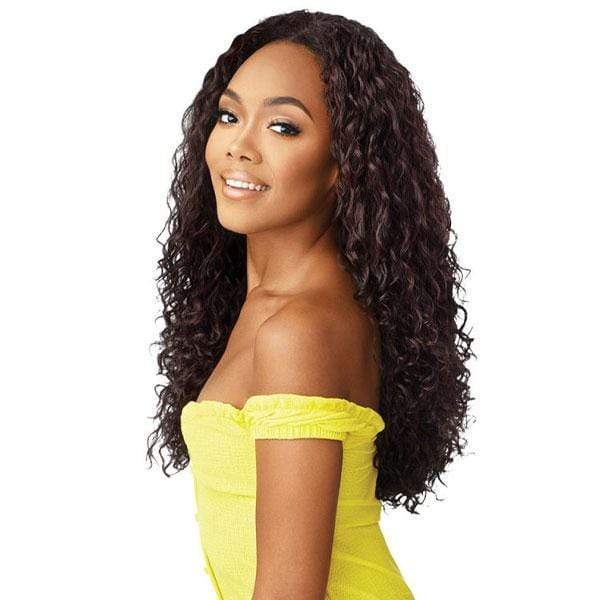 Outre Half Wigs Outre Converti Cap Wet & Wavy Synthetic Hair Wig - WATERFALL IN LOVE