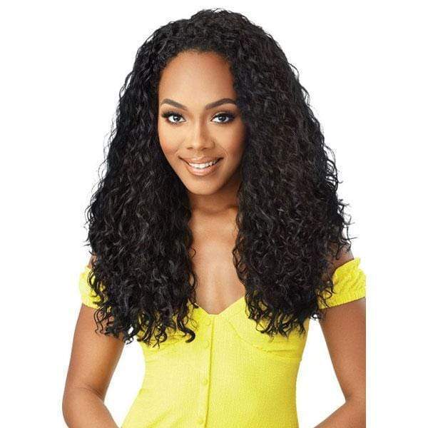 Outre Half Wigs Outre Converti Cap Wet & Wavy Synthetic Hair Wig - WATERFALL IN LOVE