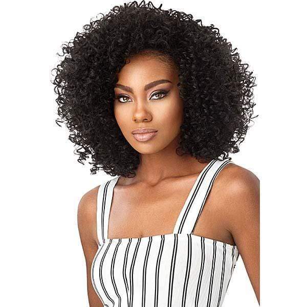 Outre Half Wigs Outre Quick Weave Synthetic Half Wig - 3A PASSION CURL