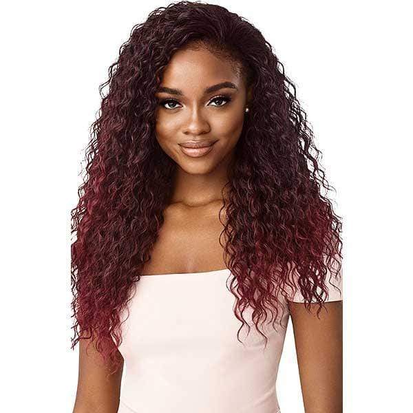 Outre Quick Weave Wet & Wavy Style Synthetic Half Wig - DEEP CURL 24" - EgoWigs.com-1