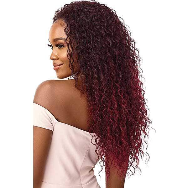 Outre Quick Weave Wet & Wavy Style Synthetic Half Wig - DEEP CURL 24" - EgoWigs.com-1