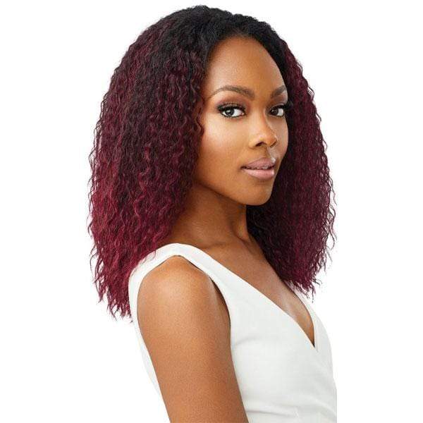 Outre Half Wigs Outre Quick Weave Wet & Wavy Style Synthetic Half Wig - SPANISH CURL 16"