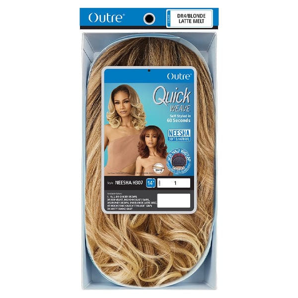 Outre Half Wigs Outre Synthetic Quick Weave Half Wig - NEESHA H307