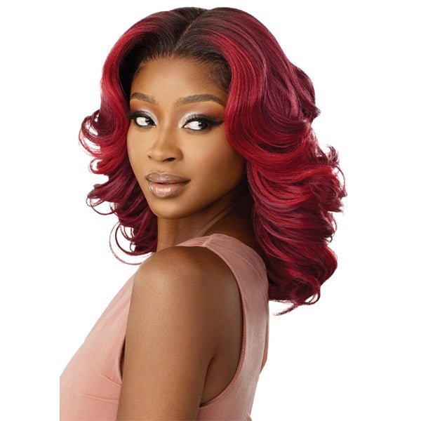 Outre Human Hair Blend 5x5 Lace Closure Wig - HHB BODY WAVE 16" - EgoWigs.com