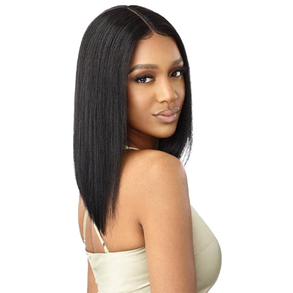 Outre Mytresses Gold Label 100% Human Hair Lace Front Wig - NATURAL STRAIGHT 16" - EgoWigs.com