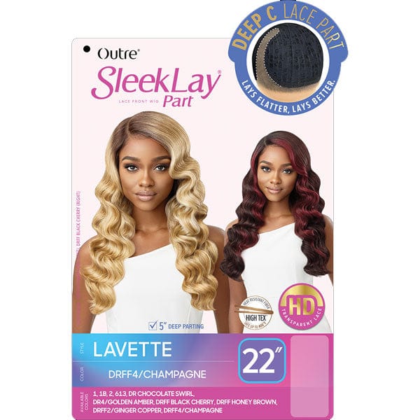 Outre Outre Synthetic Sleeklay Part HD Lace Front Wig - LAVETTE