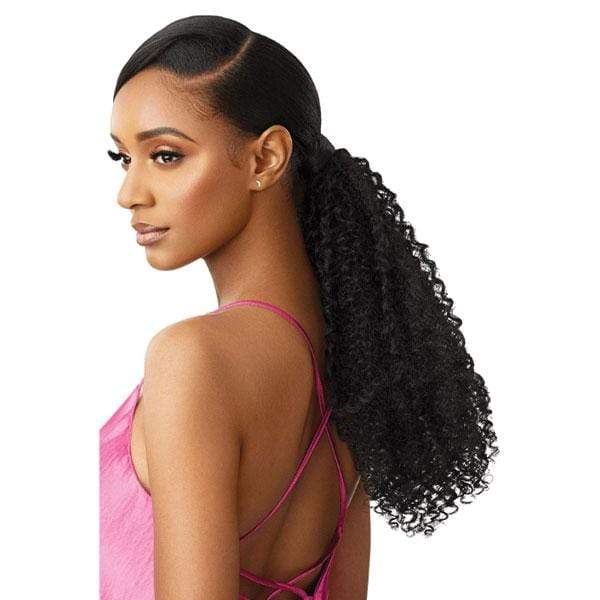 Outre Ponytail Outre Pretty Quick Synthetic Wrap Ponytail - BOHEMIAN COILS 18"