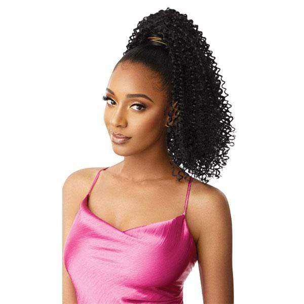 Outre Ponytail Outre Pretty Quick Synthetic Wrap Ponytail - BOHEMIAN COILS 18"